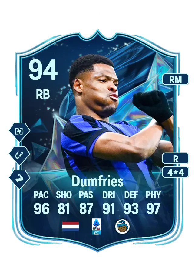 Denzel Dumfries card