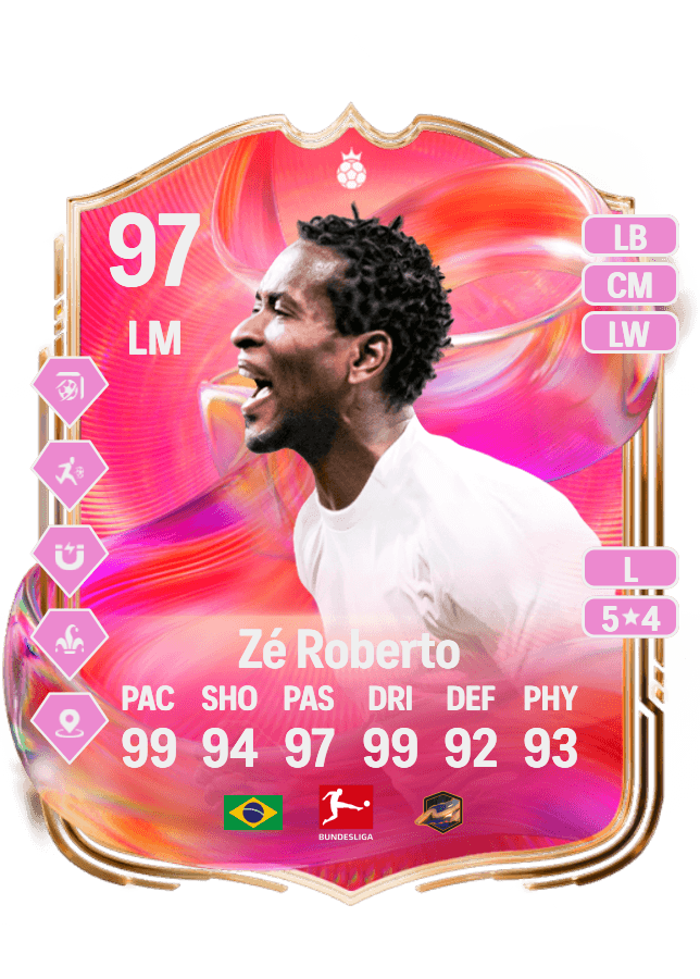 Zé Roberto card