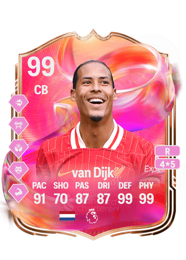 Virgil van Dijk card