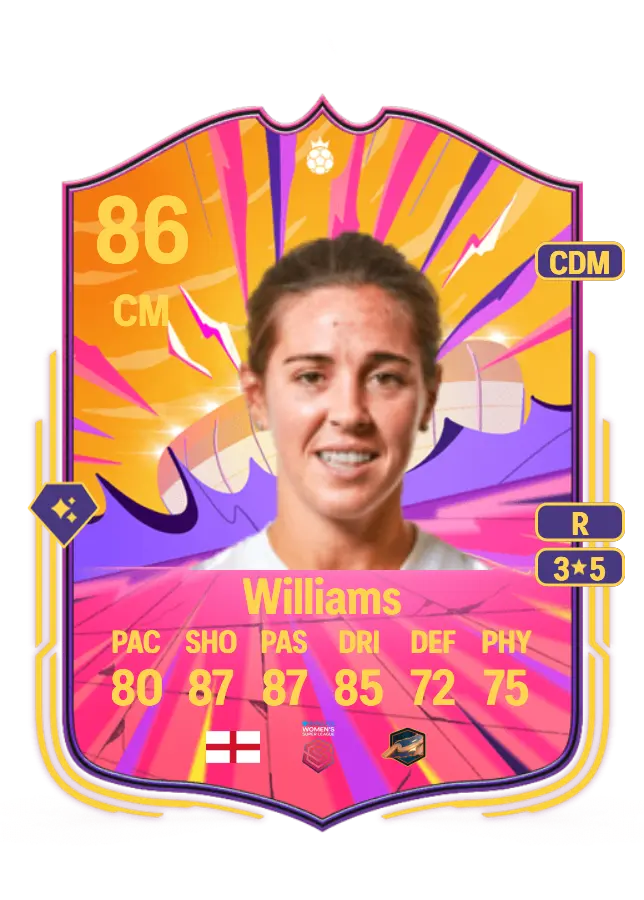 Fara Williams card