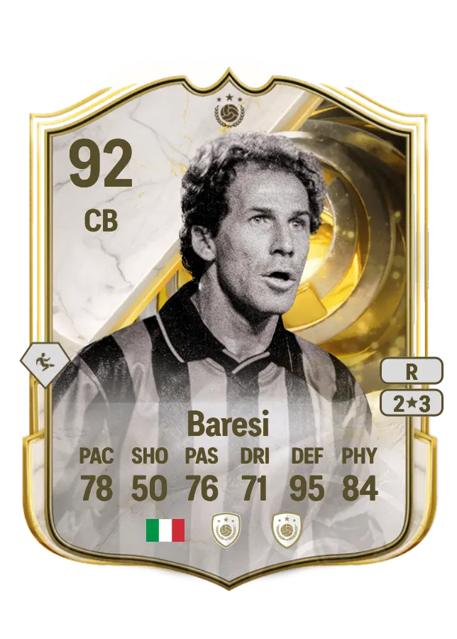 Franco Baresi card