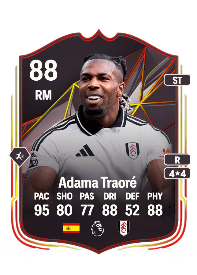 Adama Traoré card