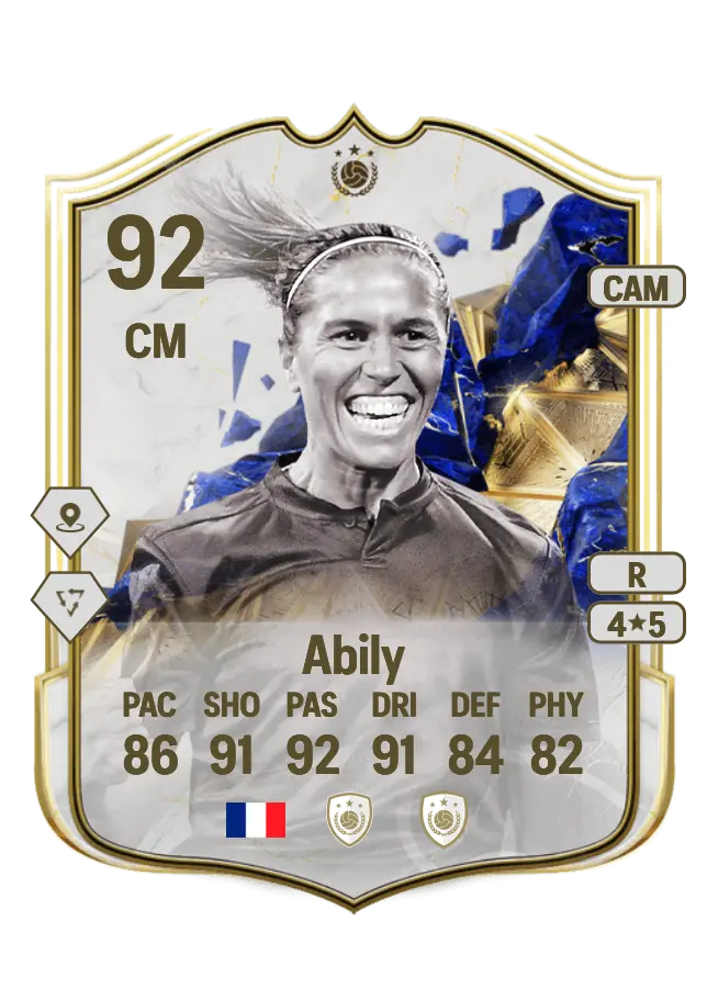 Camille Abily card