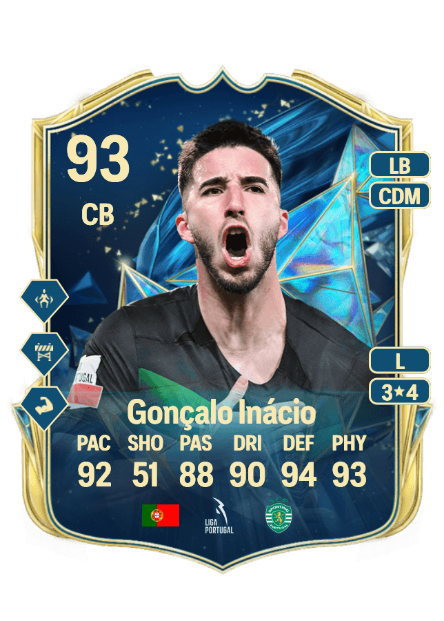 Gonçalo Inácio card