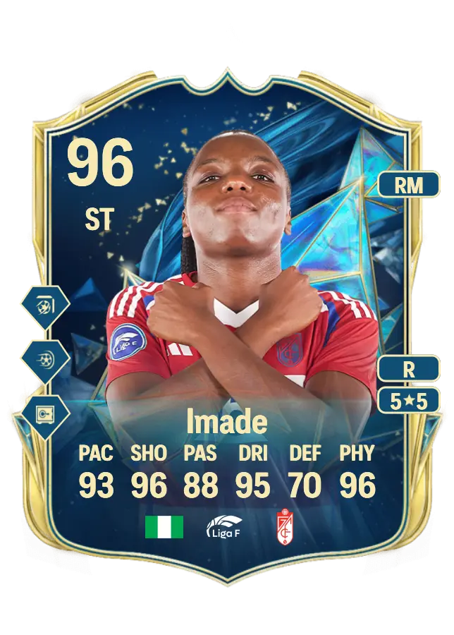 Edna Imade card