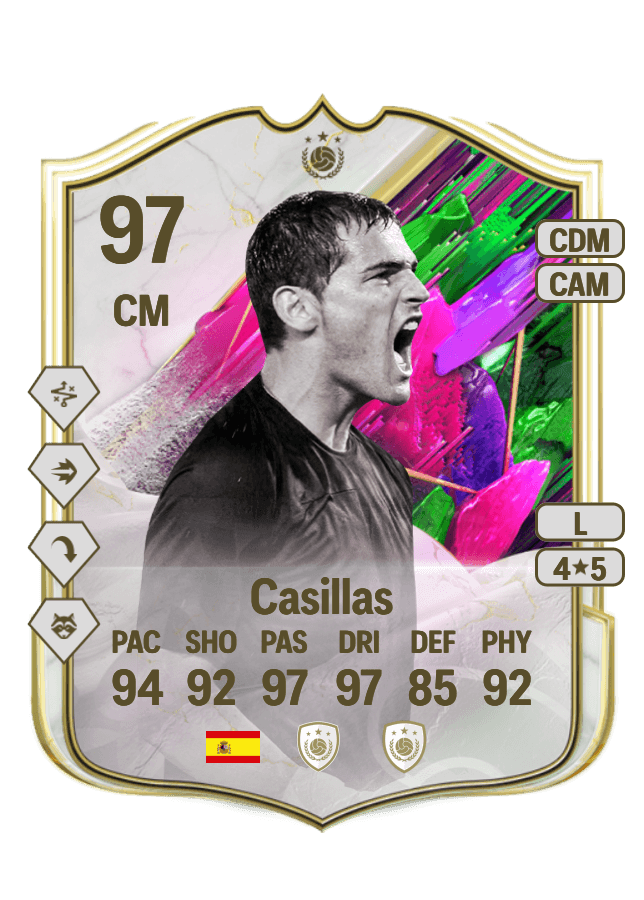 Casillas card