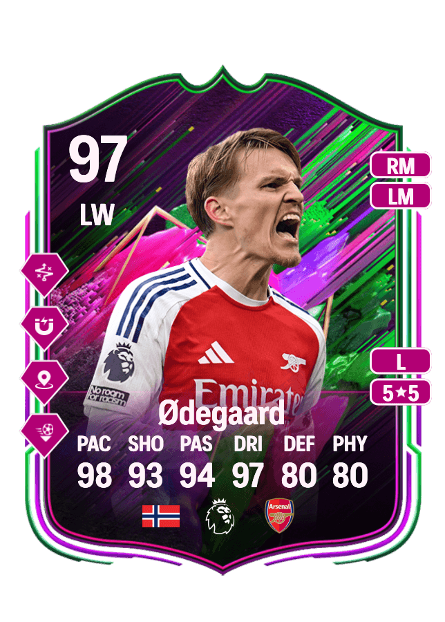 Martin Ødegaard card