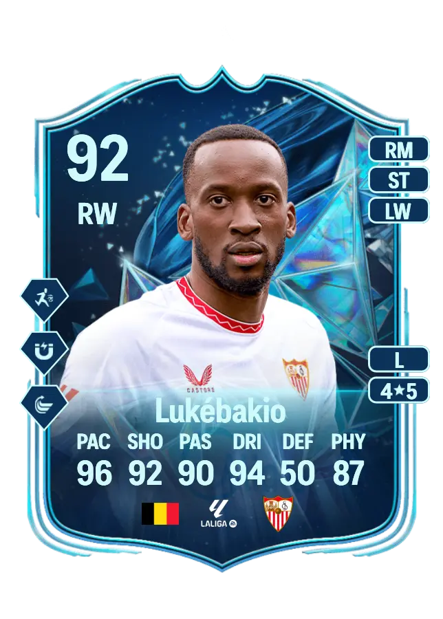 Dodi Lukébakio card