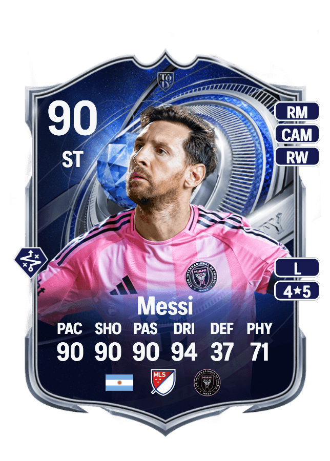 Lionel Messi card
