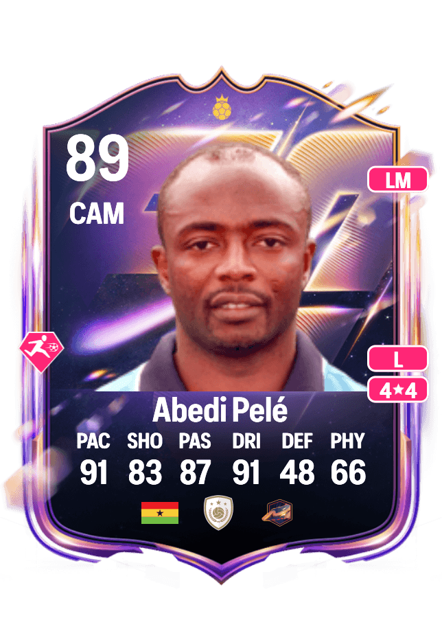 Abedi Pelé card