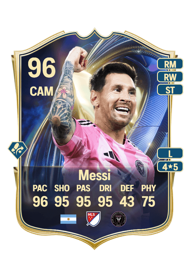 Lionel Messi card