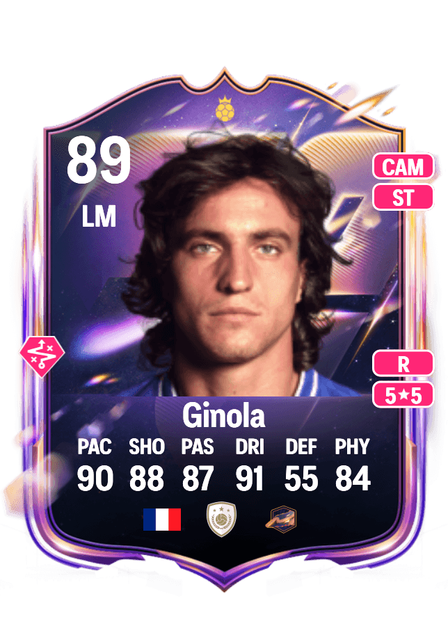 David Ginola card