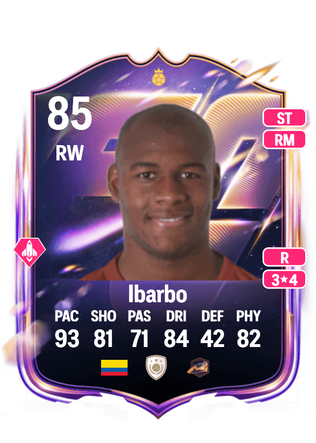 Víctor Ibarbo card