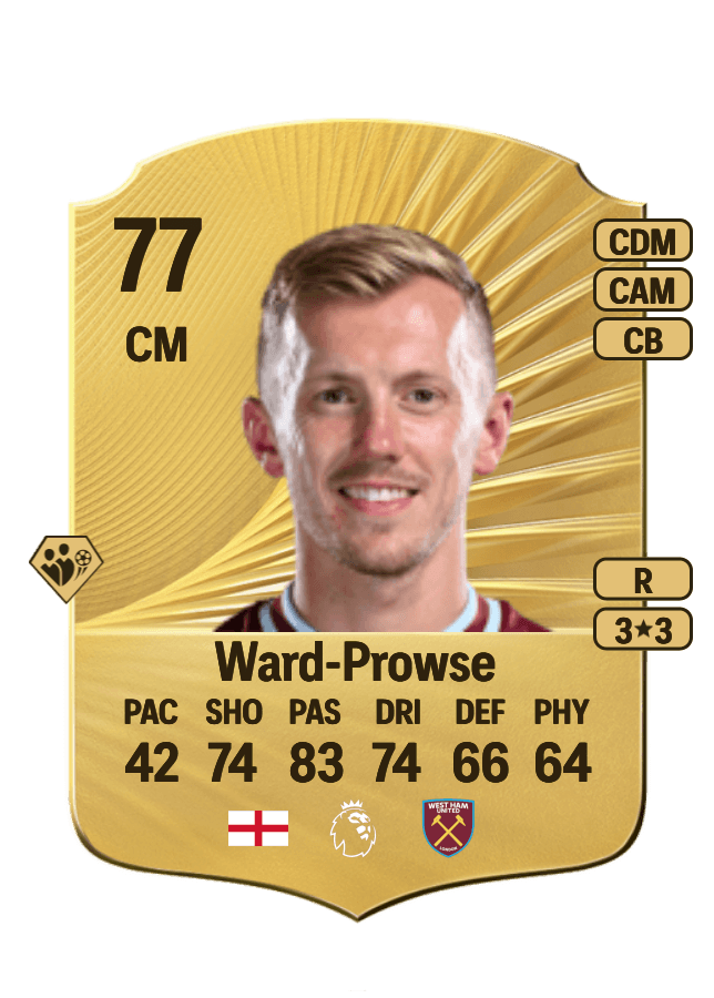 James Ward-Prowse card