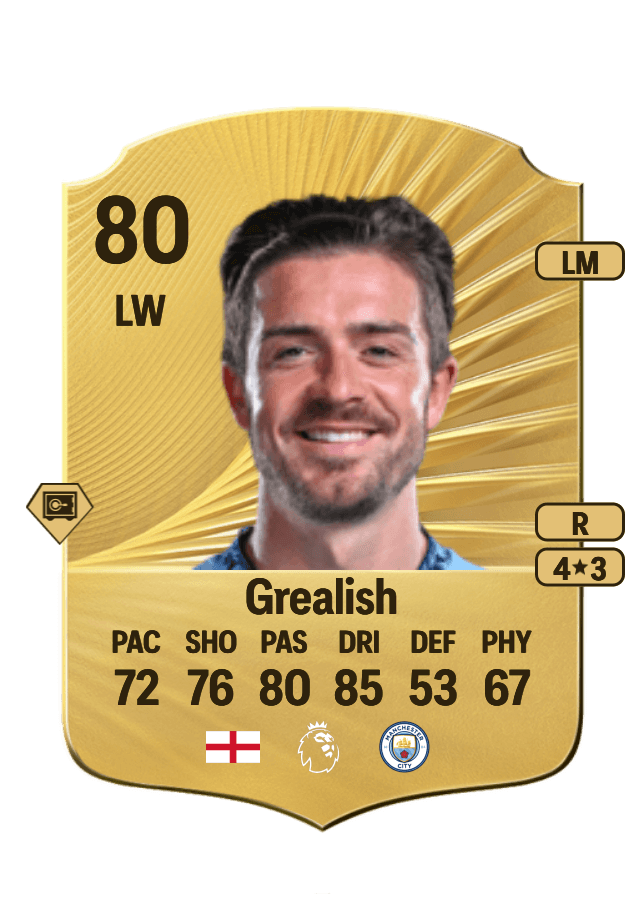 Jack Grealish card