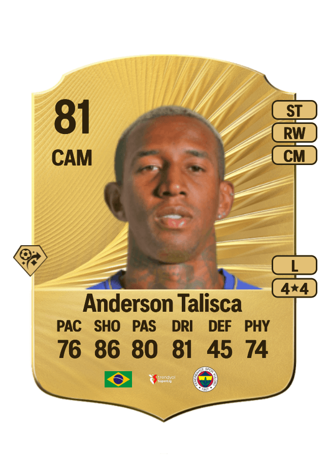 Anderson Talisca card