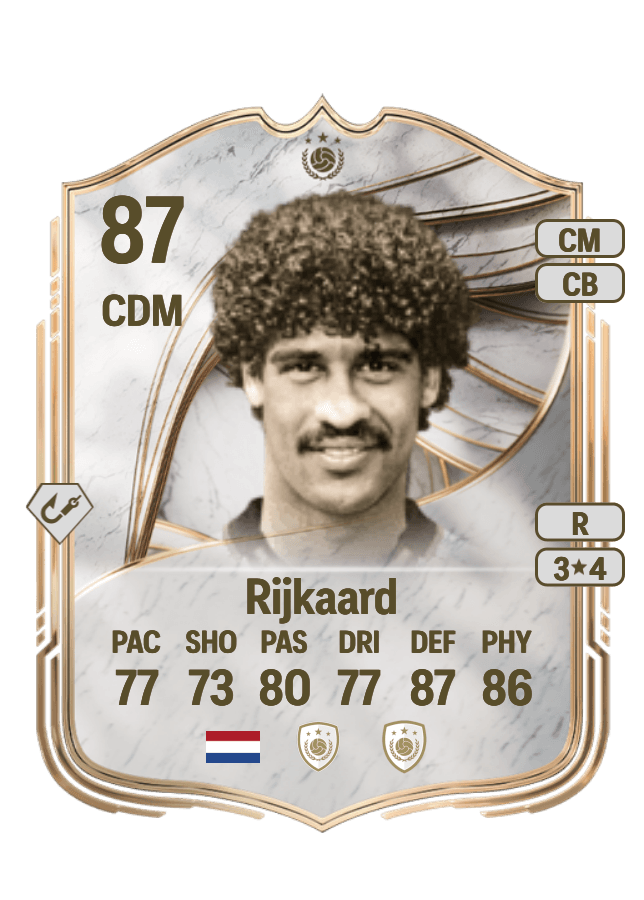 Frank Rijkaard card