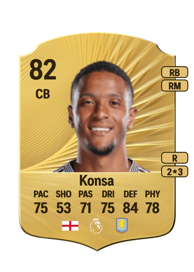 Ezri Konsa card