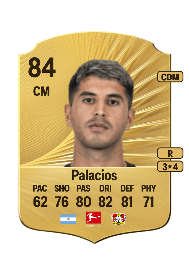 Exequiel Palacios card