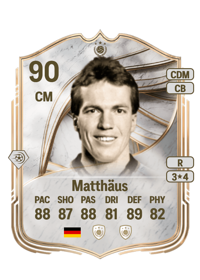 Lothar Matthäus card