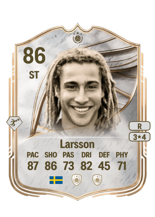 Henrik Larsson card