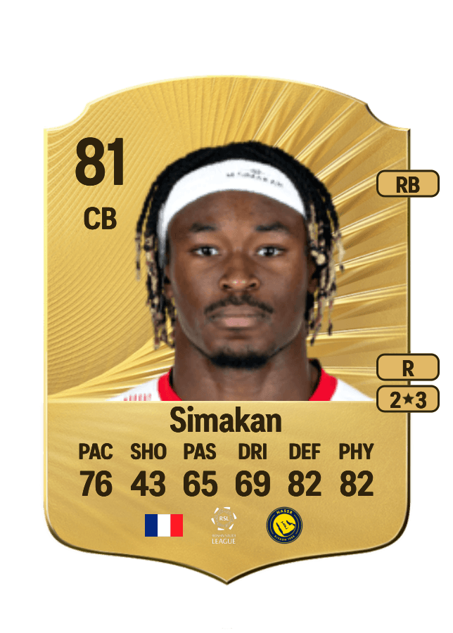 Mohamed Simakan card