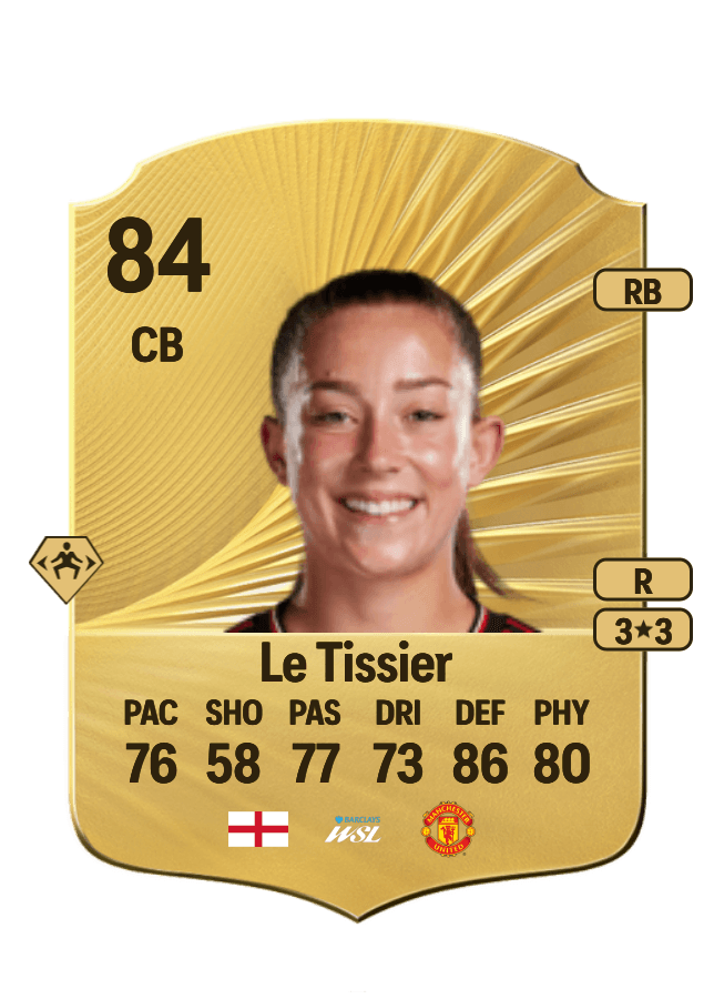 Maya Le Tissier card
