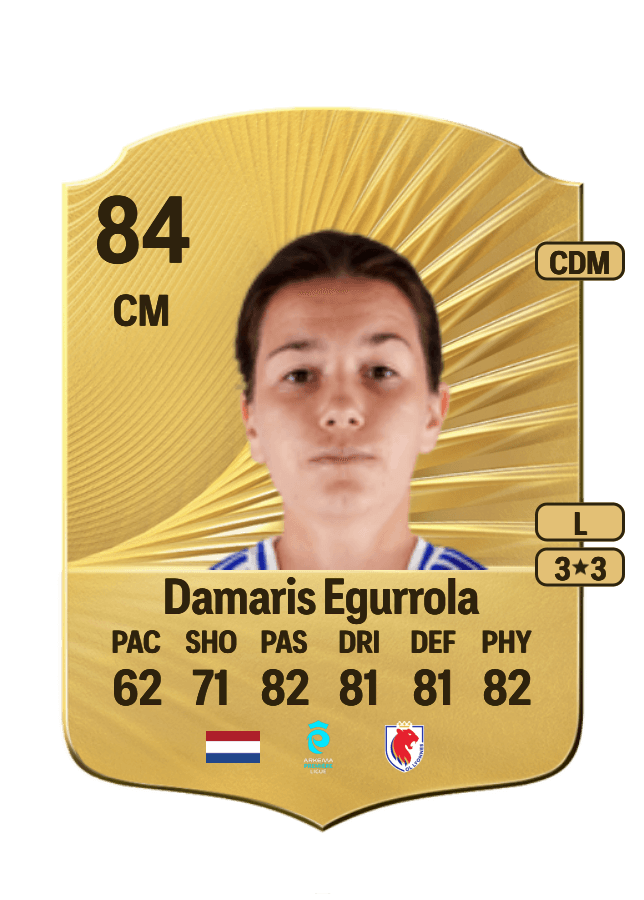 Damaris Egurrola card