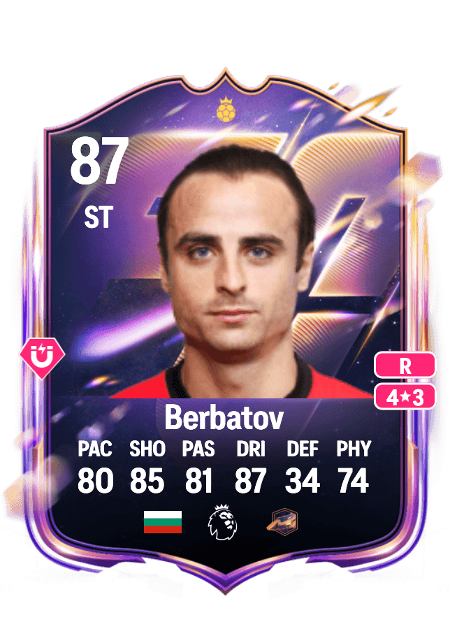 Dimitar Berbatov card