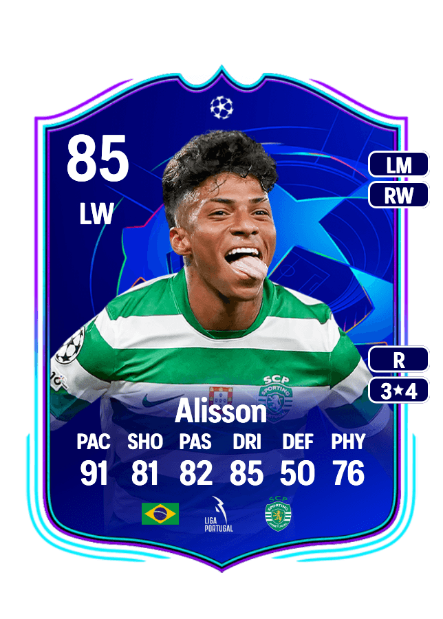 Alisson card