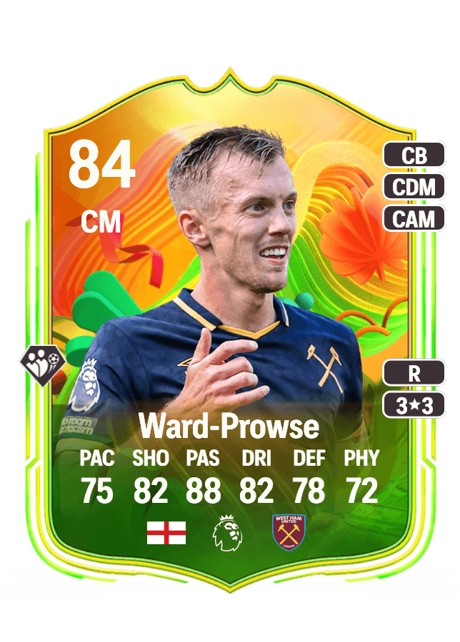 James Ward-Prowse card
