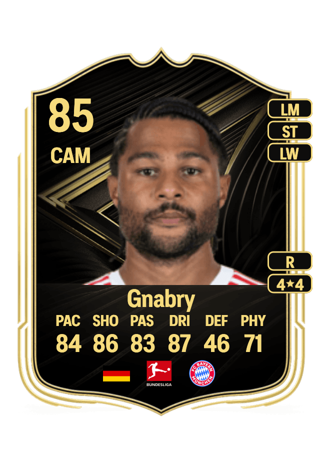 Serge Gnabry card