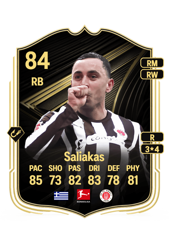Manolis Saliakas card