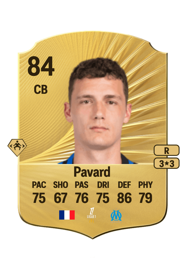 Benjamin Pavard card