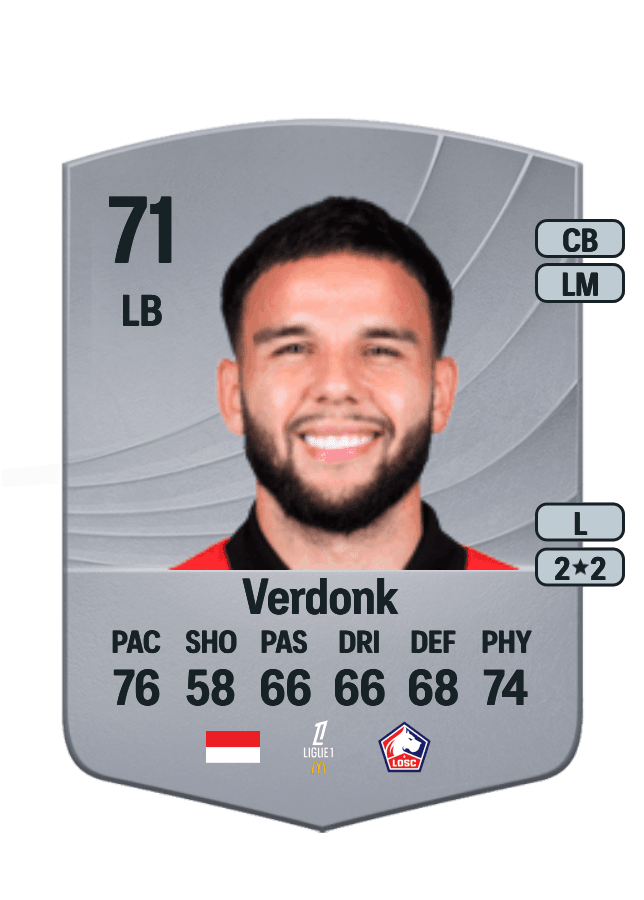 Calvin Verdonk card