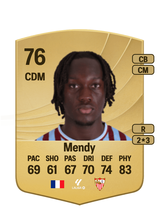 Batista Mendy card