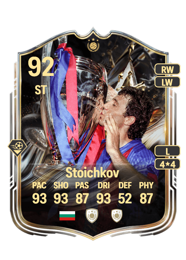 Hristo Stoichkov card
