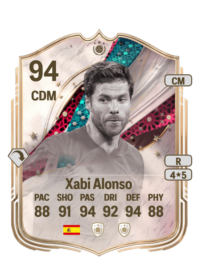 Xabi Alonso card
