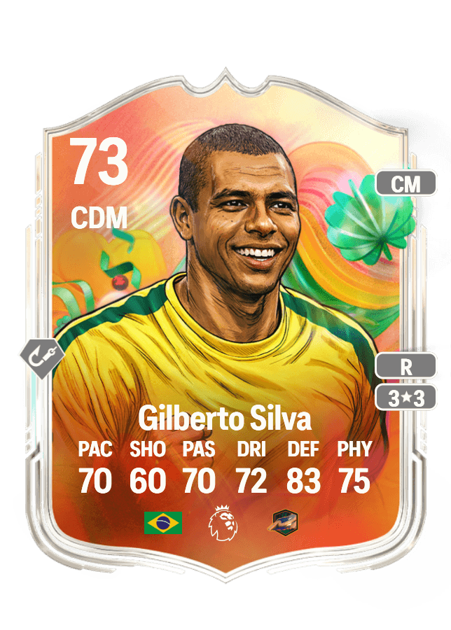 Gilberto Silva card