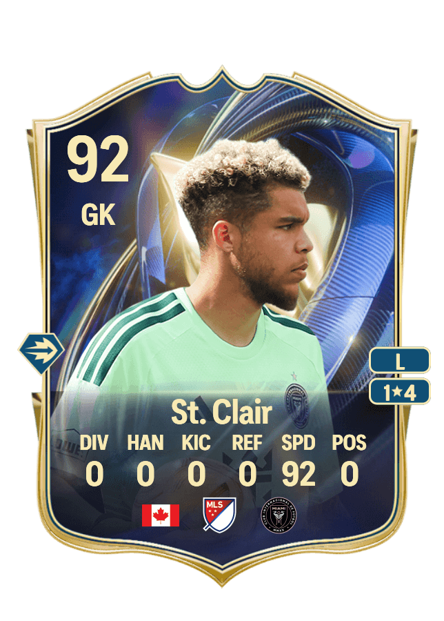 Dayne St. Clair card