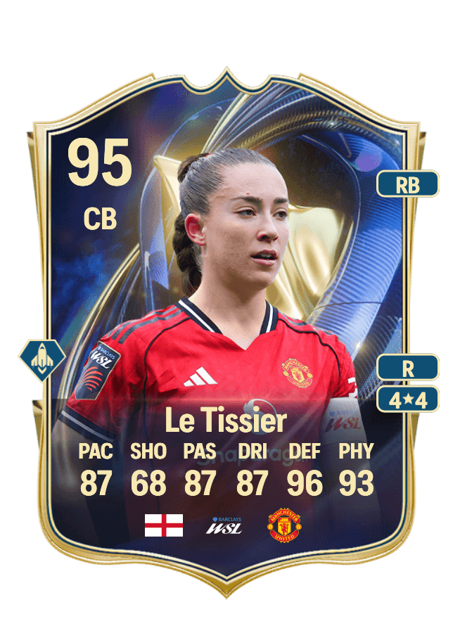 Maya Le Tissier card