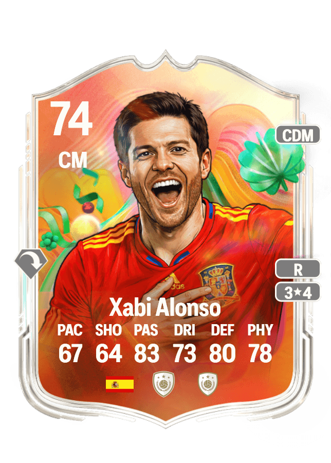 Xabi Alonso card