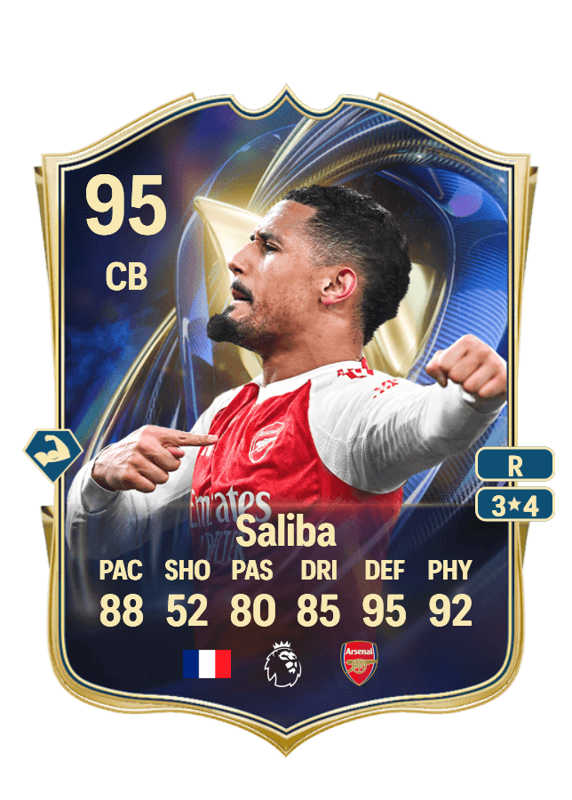 William Saliba card