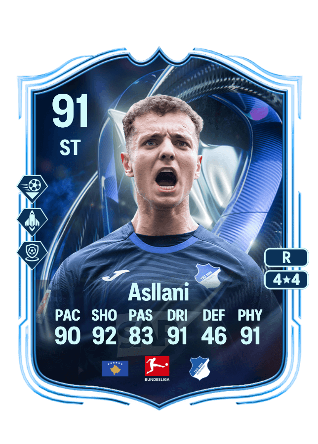 Fisnik Asllani card