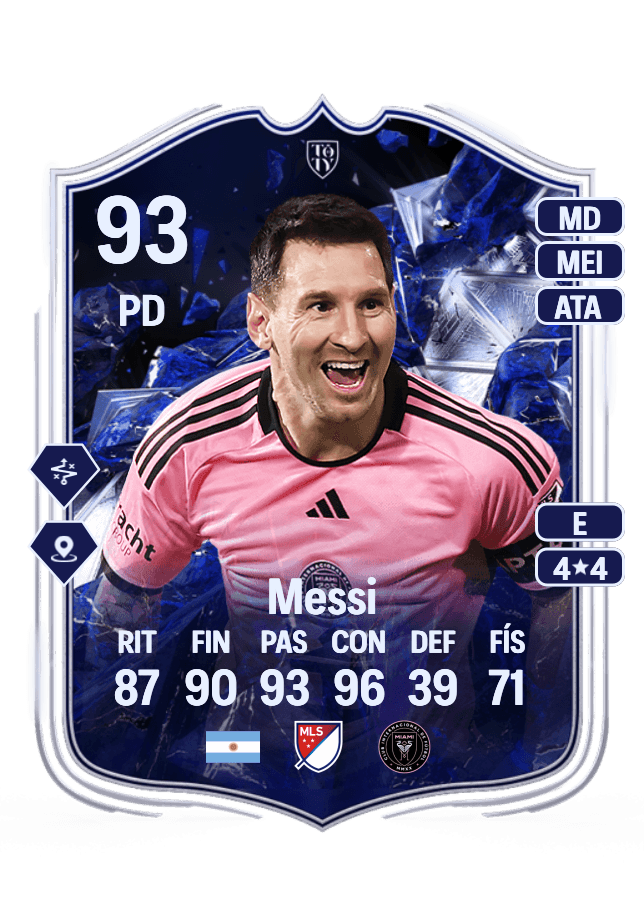 Lionel Messi card
