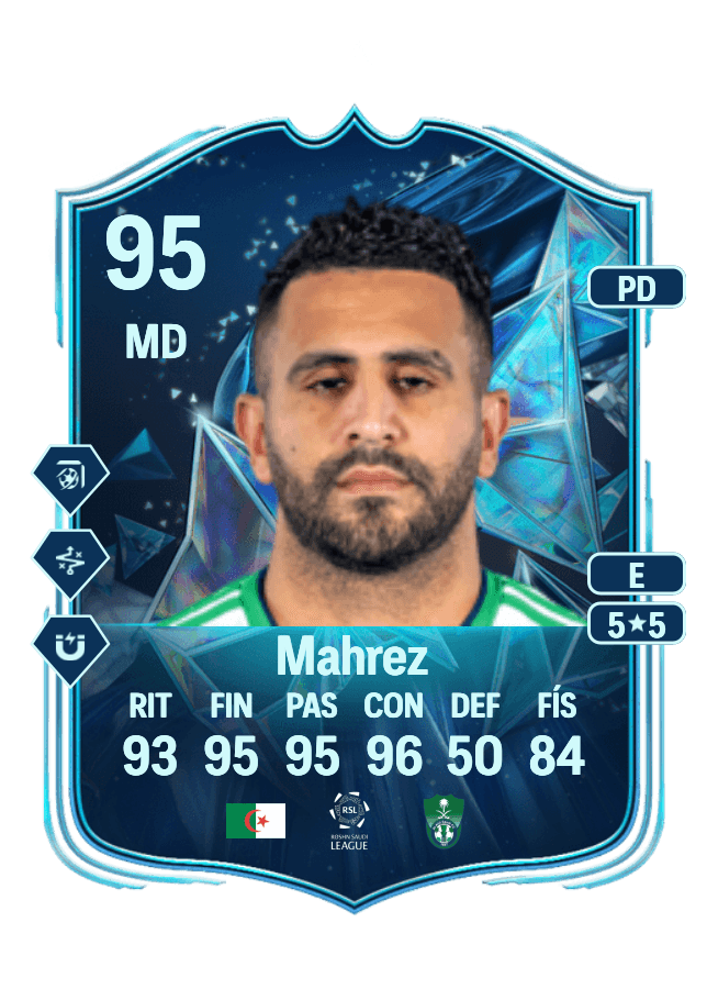 Riyad Mahrez card