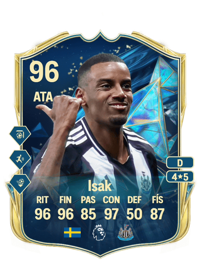 Alexander Isak card