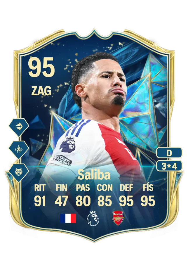William Saliba card