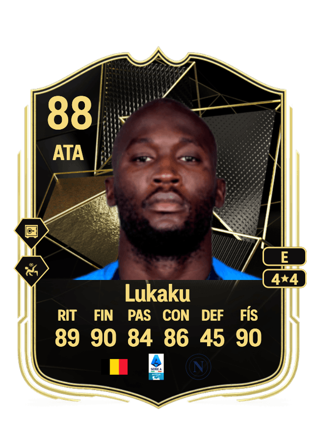 Romelu Lukaku card
