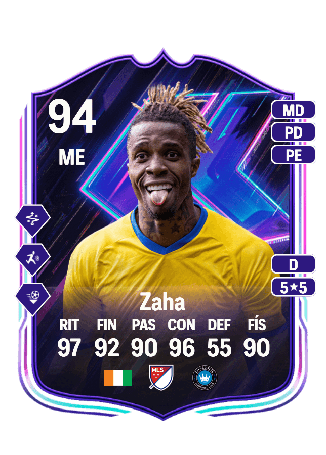 Wilfried Zaha card